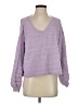 Cotton Candy LA Purple Pullover Sweater Size S - photo 1