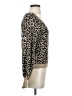 Abercrombie & Fitch Animal Print Tan Pullover Sweater Size S - photo 4