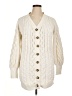 Derek Heart 100% Polyester Ivory Cardigan Size XL - photo 1