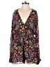 Yumi Kim 100% Viscose Floral Black Romper Size XS - photo 1