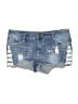Vanilla Star Blue Denim Shorts Size 13 - photo 1