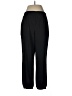 Unbranded Solid Black Casual Pants Size M - photo 2