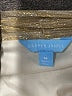 Draper James Metallic Gold Sleeveless Blouse Size M - photo 6