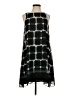 Max Studio 100% Polyester Graphic Black Casual Dress Size XS - photo 1