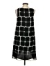 Max Studio 100% Polyester Graphic Black Casual Dress Size XS - photo 2