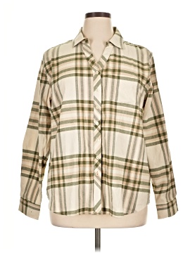 Weatherproof Long Sleeve Button Down Shirt
