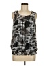 DressBarn 100% Polyester Gray Sleeveless Blouse Size M - photo 1