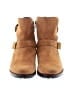 27 EDIT 100% Leather Brown Tan Ankle Boots Size 8 1/2 - photo 2