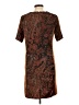 Karin Stevens Paisley Brown Tan Casual Dress Size 10 - photo 2