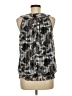 DressBarn 100% Polyester Gray Sleeveless Blouse Size M - photo 2