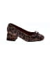 Gentle Souls Animal Print Brown Heels Size 7 - photo 1