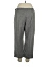 Le Suit 100% Polyester Chevron-herringbone Gray Casual Pants Size 16 - photo 2