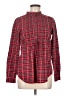 Lands' End Plaid Red Long Sleeve Button-Down Shirt Size 6 - photo 1