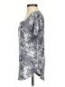 lucy Floral Gray Short Sleeve T-Shirt Size XS - photo 5
