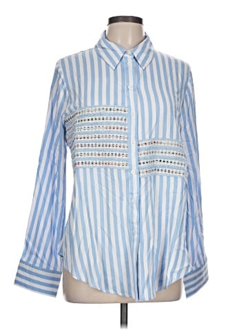 Adore Long Sleeve Button-Down Shirt (view 1)