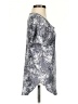 lucy Floral Gray Short Sleeve T-Shirt Size XS - photo 4