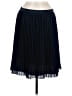 J.Crew 100% Polyester Solid Blue Casual Skirt Size 6 - photo 1