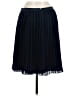 J.Crew 100% Polyester Solid Blue Casual Skirt Size 6 - photo 2