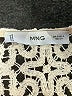 MNG 100% Polyester Ivory Casual Dress Size 4 - photo 7