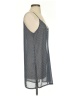 Compagnie Internationale Express 100% Polyester Blue Sleeveless Blouse Size S - photo 4