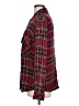 Sanctuary Plaid Burgundy Long Sleeve Button-Down Shirt Size L - photo 5