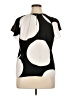 Worthington Black Short Sleeve Blouse Size XL (petite) - photo 2