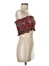 Shein Red Tube Top Size 6 - photo 4