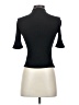 Shein Black Short Sleeve Turtleneck Size 4 - photo 2