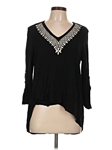 Karen Kane 3/4 Sleeve Top (view 1)