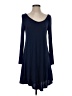 dearcase Solid Blue Casual Dress Size S - photo 1