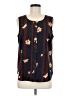 CAbi 100% Polyester Brown Sleeveless Blouse Size M - photo 1