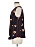 CAbi 100% Polyester Brown Sleeveless Blouse Size M - photo 5