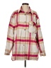 Monrow Plaid Pink Coat Size S - photo 1