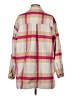 Monrow Plaid Pink Coat Size S - photo 2
