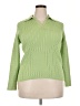 Charter Club Green Pullover Sweater Size 2X - photo 1