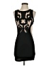 Mustard Seed Graphic Black Cocktail Dress Size S - photo 1
