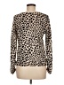 Diane von Furstenberg Animal Print Tan Pullover Sweater Size M - photo 2