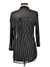 Eden & Olivia Stripes Black Long Sleeve Blouse Size M - photo 2