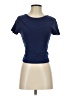 Lulus Blue Short Sleeve Top Size S - photo 1