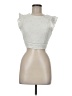 JOA 100% Cotton Ivory Sleeveless Blouse Size M - photo 1