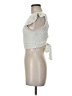 JOA 100% Cotton Ivory Sleeveless Blouse Size M - photo 5