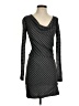 Splendid Houndstooth Gray Cocktail Dress Size XS - photo 1