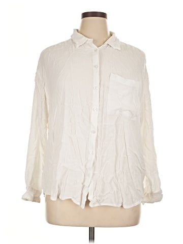 dip Long Sleeve Blouse (view 1)