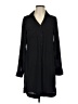 Express Outlet Black 3/4 Sleeve Button-Down Shirt Size S - photo 1