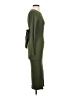 Forever 21 Solid Green Casual Dress Size S - photo 4