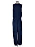 CAbi 100% Polyester Solid Blue Jumpsuit Size M - photo 2