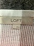 Ann Taylor LOFT 100% Cotton Ivory Pullover Sweater Size L - photo 7