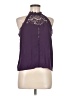 Shein 100% Polyester Purple Sleeveless Blouse Size 6 - photo 1