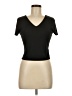 Shein Black Short Sleeve Top Size 6 - photo 1
