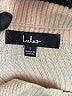 Lulus Stripes Tan Turtleneck Sweater Size L - photo 7